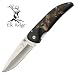 Elk Ridge Folding Knife Burl Elk