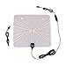 HitCar Ultra-Thin Indoor HOME HDTV Digital TV ISDB ATSC DVBT VHF UHF TV Antenna (50 Mile Range)