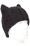 Women’s Cat Beanie – Colour Black Size One Size