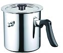 KAISERHOFF 2 Liter Edelstahl Milchtopf mit Deckel - Milchkocher - Milch Topf - Simmertopf