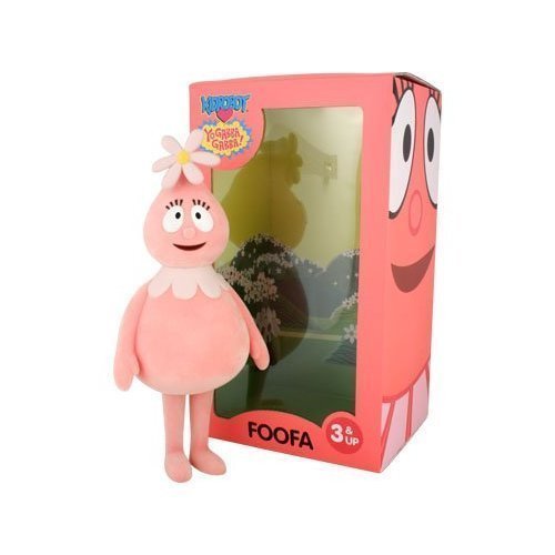 Yo! Gabba Gabba Foofa Figure Doll Toy