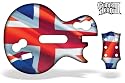 Guitar Hero 3 Faceplate Skin for Nintendo Wii - Union Jack