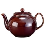 Harold Imports 32-Ounce Capacity English Style Teapot, Rockingham Brown