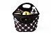 Large Lunch Bag - Insulated Neoprene Tote - Heavy Duty Zipper - 13 x 11.5 x 5 inches - for Men, Women & Kids