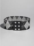 GUESS by Marciano Wide Cord Stretch Belt