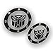 4.5” Diameter Transformer Vinyl Decal for Car Fuel Window Bumper Sticker (Autobot)