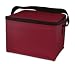 EasyLunchboxes Insulated Lunch Box Cooler Bag, Dark Red