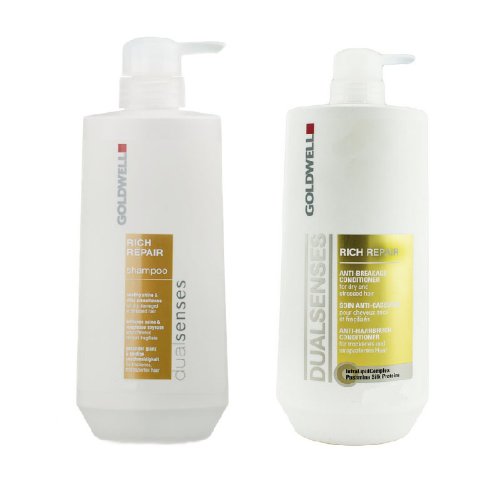 Goldwell Dual Senses Rich Repair Anti-Breakage Shampoo & Conditioner Duo Set