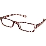 NVU Eyewear Full Readers Reading Glasses - Montague Burgundy Stripes