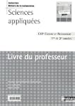 Sciences appliqu�es CAP Cuisine et re...