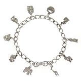 Pewter Noah's Ark Children's Bracelet by Bob Siemon