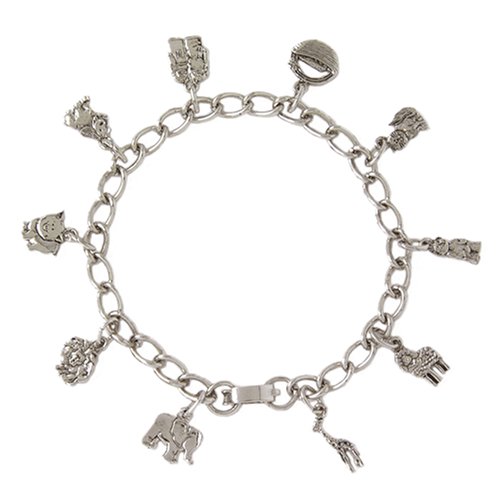 Pewter Noah's Ark Children's Bracelet by Bob Siemon