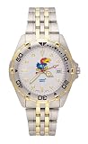 Kansas Jayhawks Men's All Star Watch Stainless Steel Bracelet - UKS103