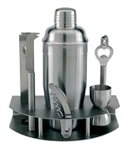 Cocktail Set "Funice" aus Edelstahl 7-teilig
