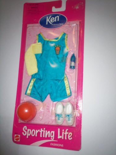 Barbie and Ken Sporting Life Fashions Basketball Uniform and Accessories (1998 Arcotoys Mattel