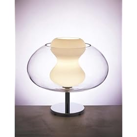 Karim Rashid Opal Glass Soft Collection Table Lamp