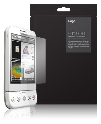 Elago Design - HTC G1 Scratch-Proof Front Screen Protection Film (Made in USA)