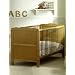 Saplings Kirsty Cot Bed in Antique Country Pine Finish inc Safety Foam Mattress