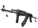 JG AK47 RIS 430 FPS AIRSOFT ELECTRIC AEG RIFLE W UPGRADED METAL GEAR BOX & BODY
