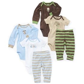 Carter's Baby Boy 3-piece Bodsysuit Essentials Set