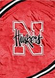 Nebraska Huskers 60"x80" Royal Plush Raschel Throw Blanket Warm Durability Machine Washable