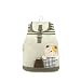 [Happy Cat] 100% Cotton Fabric Art School Backpack / Outdoor Backpack
