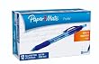 Paper Mate Profile Retractable Ballpoint Pens, 12 Blue Ink Pens (89466)