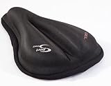 Sport DirectTM SSA051 Gel Saddle Cover Deluxe Black
