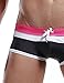 SEOBEAN Mens Low Rise Sexy Swimwear Boxer Brief Trunks 2209