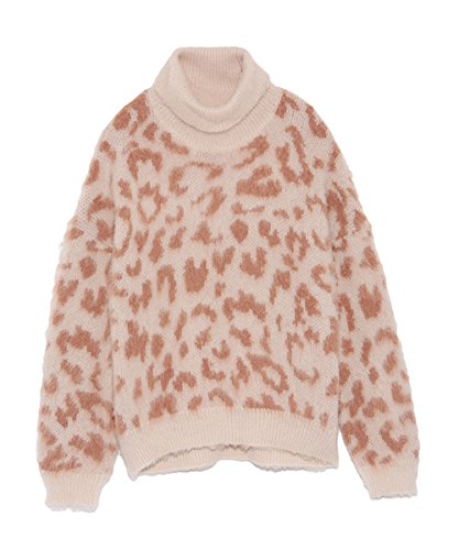 (リリーブラウン)Lily Brown 起毛ジャガードプルオーバー