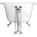 Elizabethan Classics ECSOSLCP Model SOSL Single Offset Bath Supplies, Chrome