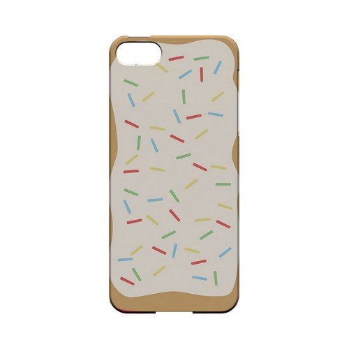 Toaster Pastry w/Sprinkles Geeks Designer Line Candy Series Slim Hard Back Cover for Apple iPhone 5