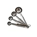 De Buyer - 4827.01 - Set de 4 Cuill�re-Mesures - Inox - 1 / 2,5 / 5 /15 ml