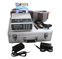 Detox Aqua Spa Ion Ionic Ionized Foot Chi Cleanse + Far Infrared Bamboo Charcoal Waist Belt
