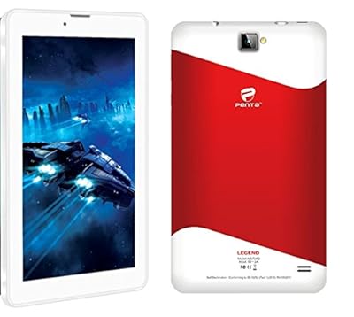 BSNL Penta Legend 73AAQ1 Quad Core,8 GB 7 inch with Wi-Fi+3G Dual SIM (Red &amp; White) with Free Keyboard worth Rs...