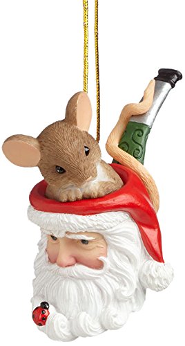 Enesco Charming Tails Gift Smoke Ornament, 1.5-Inch Enesco Charming Tails Gift Smoke Ornament, 1.5-Inch