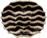Hugger - Skunk Tan & Black Pet Bed : Size 27 INCH - STANDARD