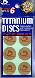 Phiten Titanium Discs (6 Discs)