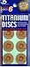 Phiten Titanium Discs (6 Discs)