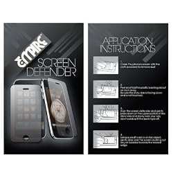 EMPIRE 5-Pack LCD Screen Protector with Lint Cleaning Cloth for Apple iPhone 3G 8GB 16GB [EMPIRE Packaging]