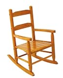2 Slat Wooden Rocking Chair Kidkraft, Avail In Honey, Red, Blue, Natural, White, Or Pink, Cherry