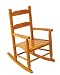 2 slat wooden rocking chair kidkraft, avail in honey, red, blue, natural, white, or p...
