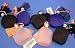 Lot of 7 Satin Glass Purse Laydown Perfumes Tassels