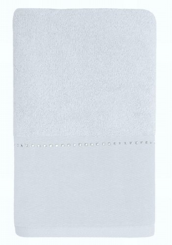 M&ouml;ve 029608688001_50100 Crystal Collection Kristallreihe mit Swarovski Handtuch 50 x 100 cm, wei&szlig;
