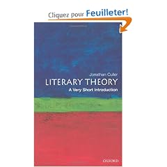 Literary Theory: A Very Short Introduction