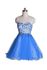 Cocktail Off the Shoulder Chiffon Beaded  Evening Dress/Homecoming Dress/Prom Dress/Party Dress  With Rhinestones