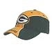 NFL Football Green Bay Packers Green &amp; Gold 3-D Center Logo Hat