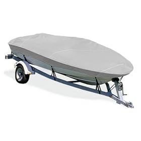 Taylor Made Products Trailerite Semi-Custom Boat Cover for Basic Fishing Boat with Outboard Motor Hood by 