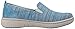 Dansko Women's Belle Blue Textured Canvas Fashion Sneaker
