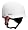Matte White EPS/Red Bandana Liner